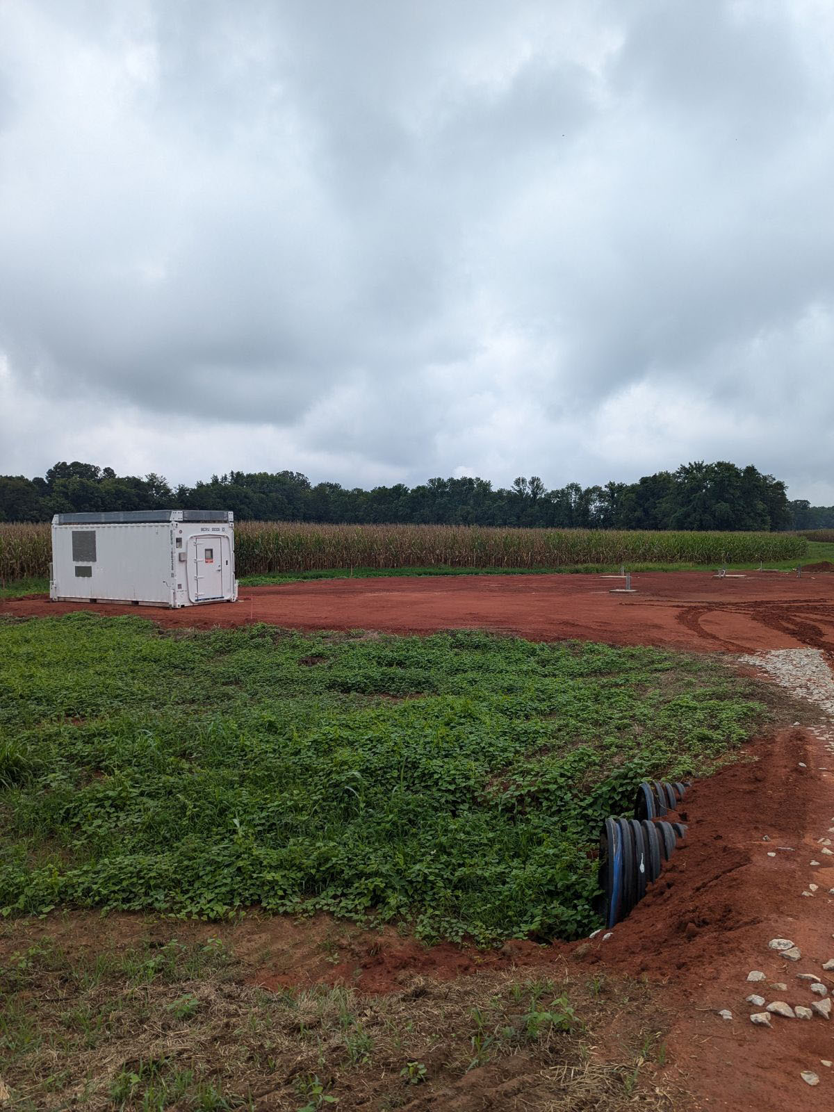 An ARM container is located at the BNF supplemental site near Courtland, Alabama. 